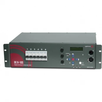 LIGHT UNION DC 6-10S цифровой диммер, 6 каналов по 2 кВт EQ-0005