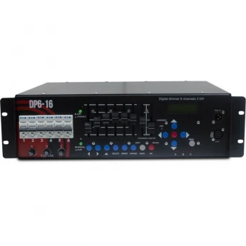 LIGHT UNION DP6-16 цифровой диммер, 6 каналов по 3 кВт EQ-0016