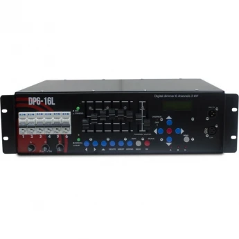 LIGHT UNION DP6-16L цифровой диммер, 6 каналов по 3 кВт EQ-0017