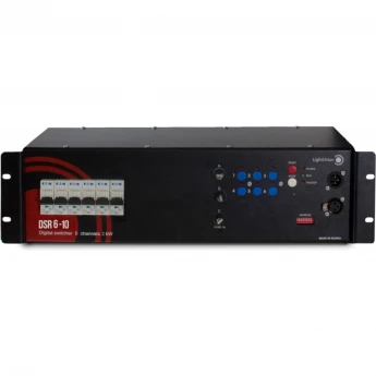 LIGHT UNION DSR 6-10 релейный свитчер, 6 каналов по 2 кВт EQ-0022
