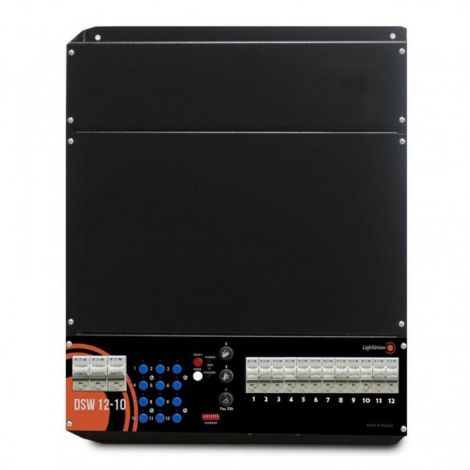 LIGHT UNION DSW 12-10 свитчер, 12 каналов по 2,2кВт EQ-0030