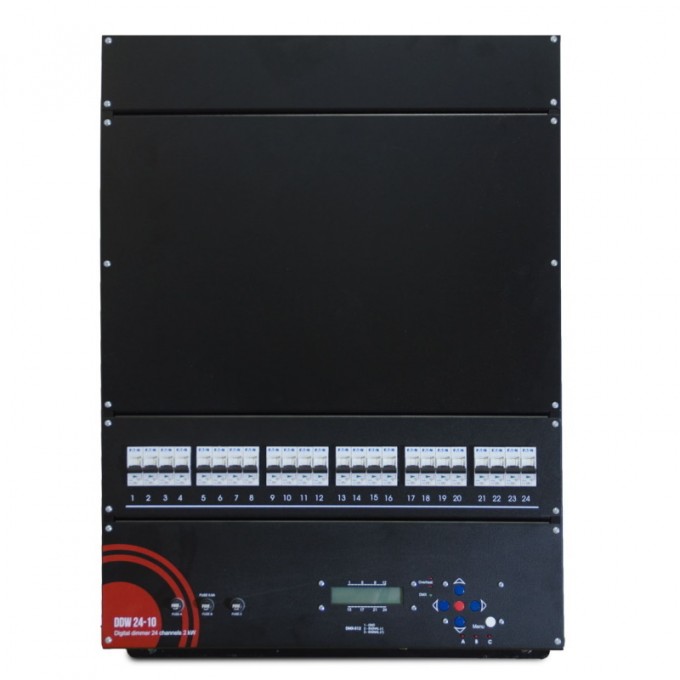 LIGHT UNION DDW 24-10 цифровой диммер, 24 канала по 2,5 кВт EQ-0059