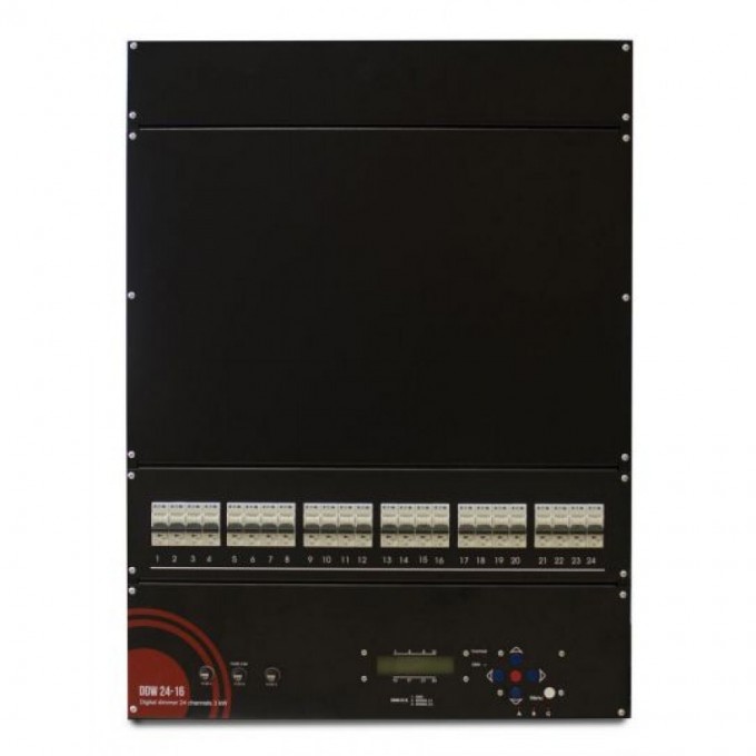 LIGHT UNION DDW 24-16 цифровой диммер, 24 канала по 3 кВт EQ-0060