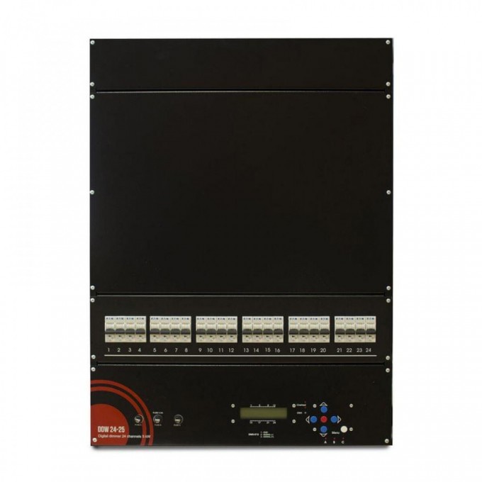LIGHT UNION DDW 24-25 цифровой диммер, 24 канала по 5 кВт EQ-0064