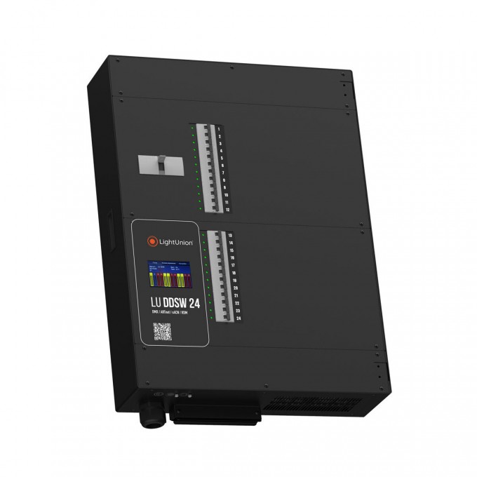LIGHT UNION LU DDSW 24-10 диммер -свитчер, 24 канала по 2,2 кВт EQ-0085