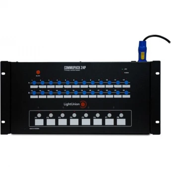 LIGHT UNION CommuPack 24P основной пульт управления свитчером, 24 каналов управления, 8 групп EQ-0094
